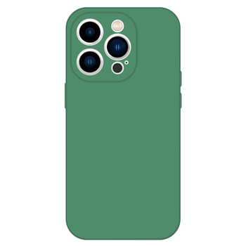 Tel Protect Silicone Premium do Iphone 15 Pro Max ciemnozielony