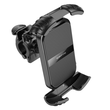 Borofone Uchwyt Rowerowy/Motocyklowy BH105 Crown czarny