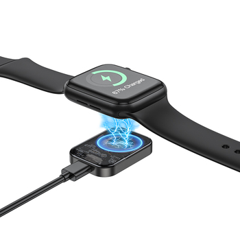 Borofone Ładowarka indukcyjna BQ25 do iWatch 2,5W srebrna