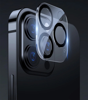 Tempered Glass HARD SILK PRINT for camera (LENS) for Samsung Galaxy S24 Plus (island)