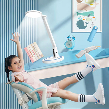 Lampka biurkowa LED DL-01 bezprzewodowa biała