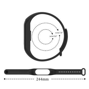 Opaska do Xiaomi Mi Band 5/6/7 żółta