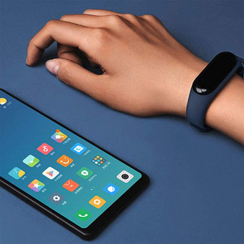 Opaska do Xiaomi Mi Band 5/6/7 żółta