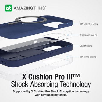 Amazing Thing Smoothie Magsafe Case 8FT IP146.7PSMBU for Iphone 14 Pro Max navy