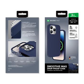 Amazing Thing Smoothie Magsafe Case 8FT IP146.7PSMBU for Iphone 14 Pro Max navy