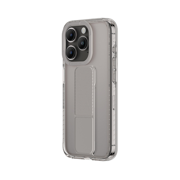 Amazing Thing Titan Pro Holder Case 10FT IP156.7PTHGY for Iphone 15 Pro Max titanium with stand
