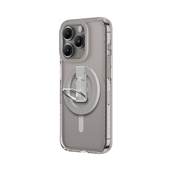 Amazing Thing Titan Pro Mag Ring Grip Case 10FT IP156.1PTRGY for Iphone 15 Pro titanium