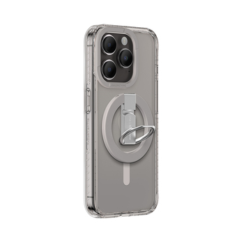 Amazing Thing Titan Pro Mag Ring Grip Case 10FT IP156.7PTRGY for Iphone 15 Pro Max titanium