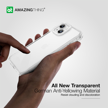 Amazing Thing Titan Edge Case 15FT IP156.7TECL for Iphone 15 Plus transparent