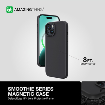 Amazing Thing Etui Smoothie Magsafe Case 8FT IP156.7SMBK do Iphone 15 Plus czarny