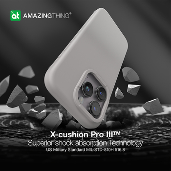 Amazing Thing Smoothie Magsafe Case 8FT IP156.7PSMGY for Iphone 15 Pro Max titanium