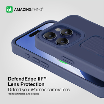 Amazing Thing Matte Pro Mag Case 12FT IP156.1PMPBU for Iphone 15 Pro navy
