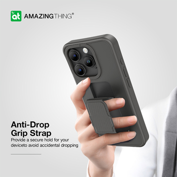 Amazing Thing Etui Matte Pro Mag Case 12FT IP156.7PMPBK do Iphone 15 Pro Max czarny
