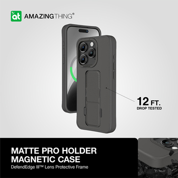 Amazing Thing Etui Matte Pro Mag Case 12FT IP156.7PMPBK do Iphone 15 Pro Max czarny