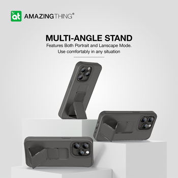 Amazing Thing Etui Matte Pro Mag Case 12FT IP156.7PMPBK do Iphone 15 Pro Max czarny