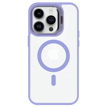 Tel Protect Kickstand Magsafe Case for Iphone 11 light purple