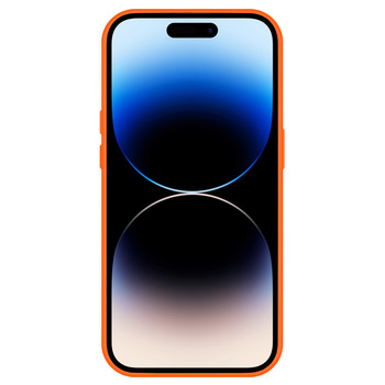 Tel Protect Kickstand case + szkło na aparat (lens) do Iphone 11 Pro Max pomarańczowy