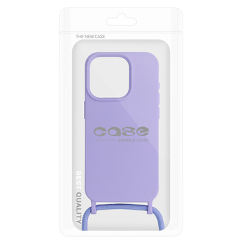 Strap Silicone Case do Iphone 11 wzór 1 fioletowy