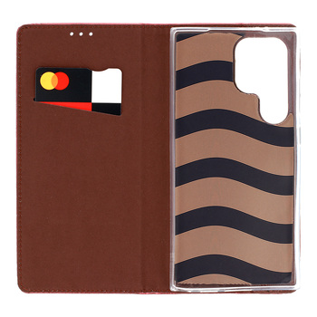 Smart Magneto Case for Xiaomi 14 Ultra burgundy