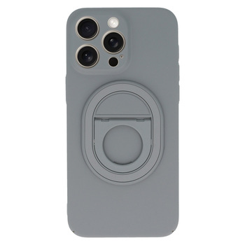 Tel Protect Magnetic Elipse Case do Iphone 15 Pro szary
