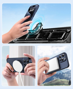 Tel Protect Magnetic Elipse Case do Samsung Galaxy A14 4G/5G szary