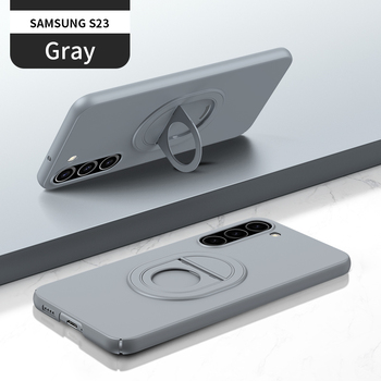 Tel Protect Magnetic Elipse Case do Samsung Galaxy S23 szary