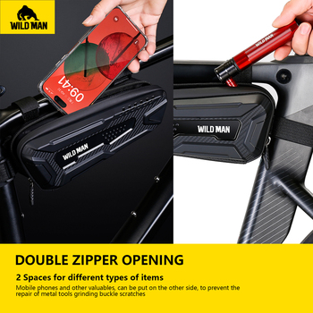 WILDMAN Bicycle bag M40 waterproof 1,5L