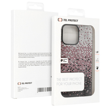 Tel Protect Diamond Case for Samsung Galaxy A14 4G/5G burgundy