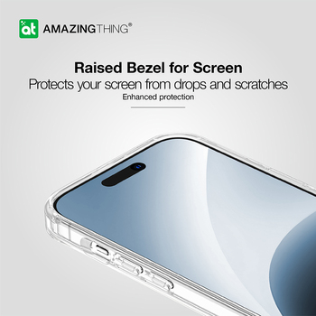 Amazing Thing Etui Minimal Case 6.6FT IP156.7MINCL do Iphone 15 Plus przezroczysty