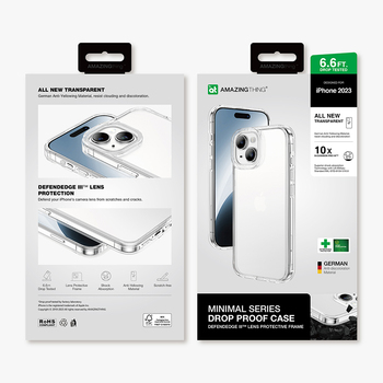 Amazing Thing Etui Minimal Case 6.6FT IP156.7MINCL do Iphone 15 Plus przezroczysty