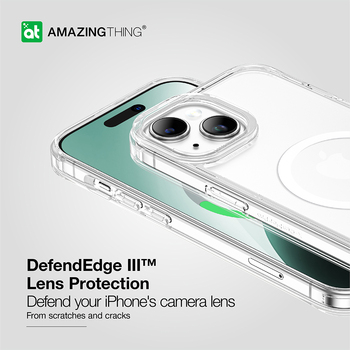 Amazing Thing Etui Minimal Magsafe Case 6.6FT IP156.7MMINCL do Iphone 15 Plus przezroczysty