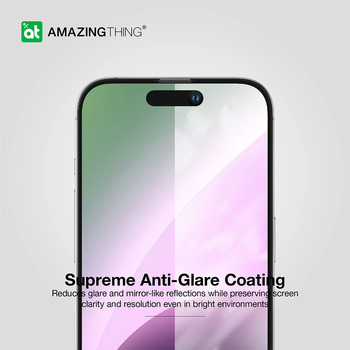 Amazing Thing Hartowane szkło Titan Privacy Glass IP156.7PRCFGLA do Iphone 15 Pro Max