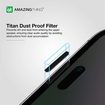 Amazing Thing Hartowane szkło Titan Privacy Glass IP156.7PRCFGLA do Iphone 15 Pro Max