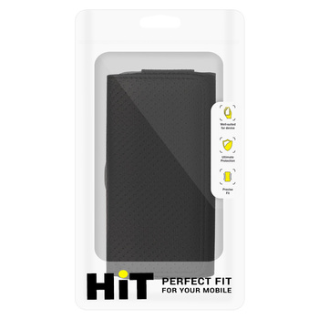Kabura HIT (ROZMIAR XXL) do Samsung S25 Ultra/A16 5G/Xiaomi Redmi A5/14C wzór 3 czarna (172x83 mm)