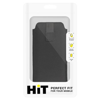 Kieszonka HIT (ROZMIAR XL) do Iphone 15/15 Pro/Iphone 16/16 Pro/Samsung S24/S24 Plus/S25/S25 Plus/A53/A55 5G wzór 2 czarna