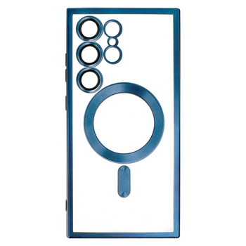 Metallic Magsafe Case do Samsung Galaxy S23 Niebieski