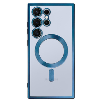 Metallic Magsafe Case do Samsung Galaxy S23 Ultra Niebieski