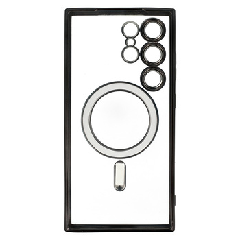 Metallic Magsafe Case do Samsung Galaxy S24 Czarny