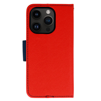 Kabura Fancy do Iphone 12/12 Pro czerwono-granatowa