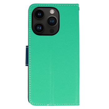 Fancy Case for Samsung Galaxy A42 5G mint-navy