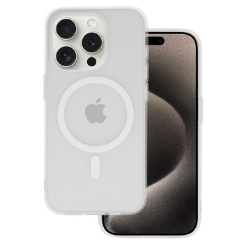 Warframe Magsafe Series Case for Iphone 15 Plus white
