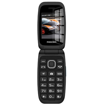 Telefon - MAXCOM MM 828 NIEBIESKI