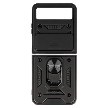 Slide Camera Armor Case do Motorola Razr 40 5G Czarny