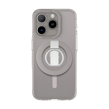 Amazing Thing Titan Pro Mag Ring Grip Case 10FT IP156.7PTRGY for Iphone 15 Pro Max titanium