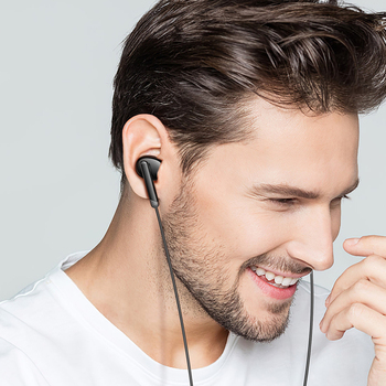 Borofone Earphones BM92 Refined with microphone black