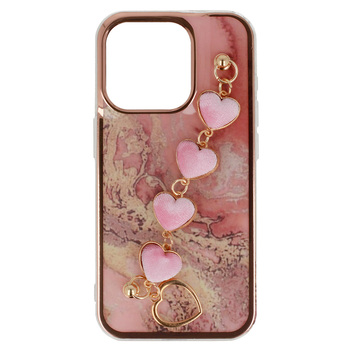 Trend Case do Iphone 15 Pro wzór 6 różowy