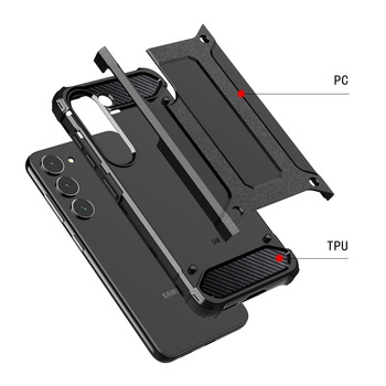 Armor Carbon Case do Samsung Galaxy S24 Ultra Czarny