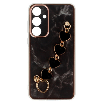 Trend Case do Samsung Galaxy S24 wzór 6 czarny