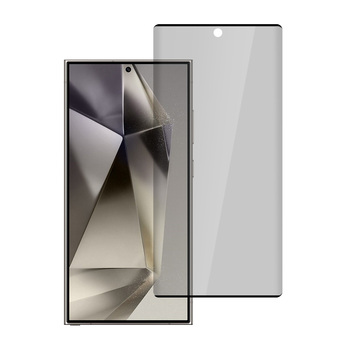 Hartowane szkło Privacy Glass do SAMSUNG GALAXY S24 ULTRA CZARNE