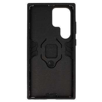 Ring Armor Case for Samsung Galaxy S24 Ultra Black